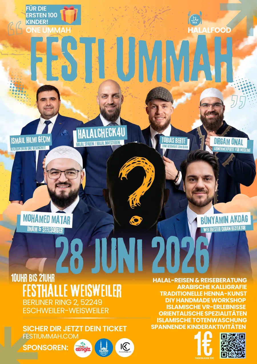 Veranstaltungsplakat mit Datum, Ort und den Rednern der Ausgabe